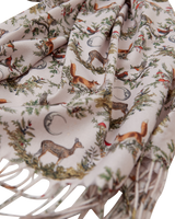 A Night's Tale Woodland Crystal Grey Heavy Weight Scarf