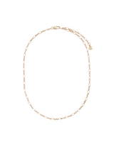 Oval Figaro Chain Necklace