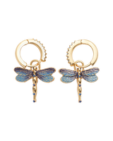 Dragonfly Crystal Earrings