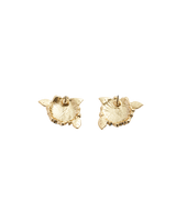 Enamel Hydrangea Earrings