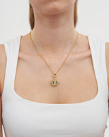 Pisces Zodiac Spinner Necklace