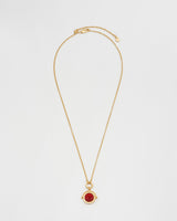 Aries Zodiac Spinner Necklace