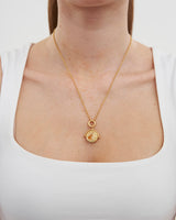 Taurus Zodiac Spinner Necklace