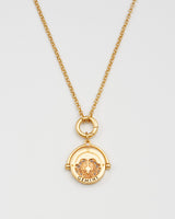 Gemini Zodiac Spinner Necklace