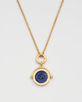 Cancer Zodiac Spinner Necklace