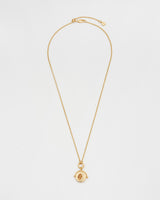 Leo Zodiac Spinner Necklace