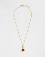 Leo Zodiac Spinner Necklace