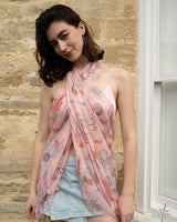 Whispering Sands Lotus Pink Lightweight Scarf