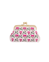 Pansy Victoriana Pink Clutch