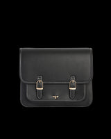 Magical Mushroom Black Satchel