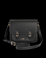 Magical Mushroom Black Satchel