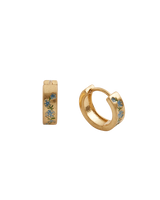 Forget-Me-Not Mini Hoop Earrings
