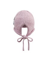 Forget-Me-Not Knitted Lilac Bonnet