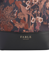 Deco Bloom Black Bucket Bag