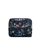 Running Bunny Large Quilted Makeup Bag