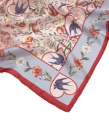 Folksy Fox Silky Scarf