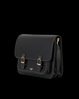Magical Mushroom Black Satchel