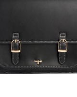 Magical Mushroom Black Satchel