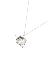 Hydrangea Silver Necklace