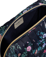 Running Bunny Large Quilted Makeup Bag