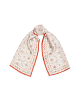 Cream High Tea Silky Scarf