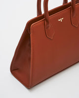 Grace Structured Tan Tote