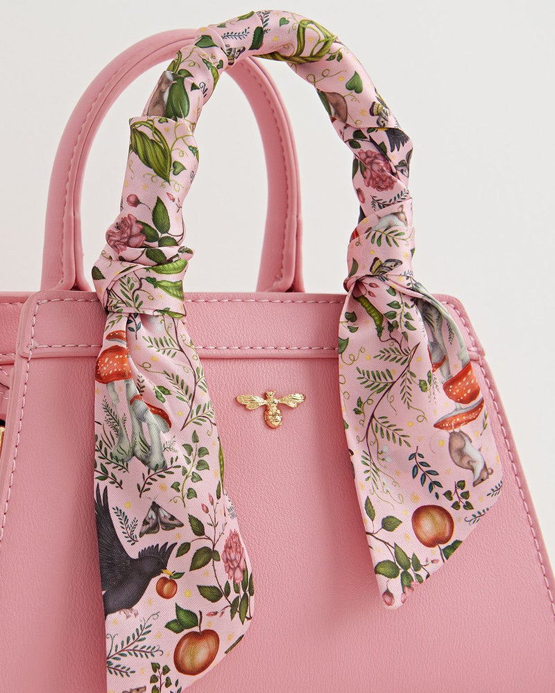 Catherine Rowe Into The Woods Mini Pink Tote