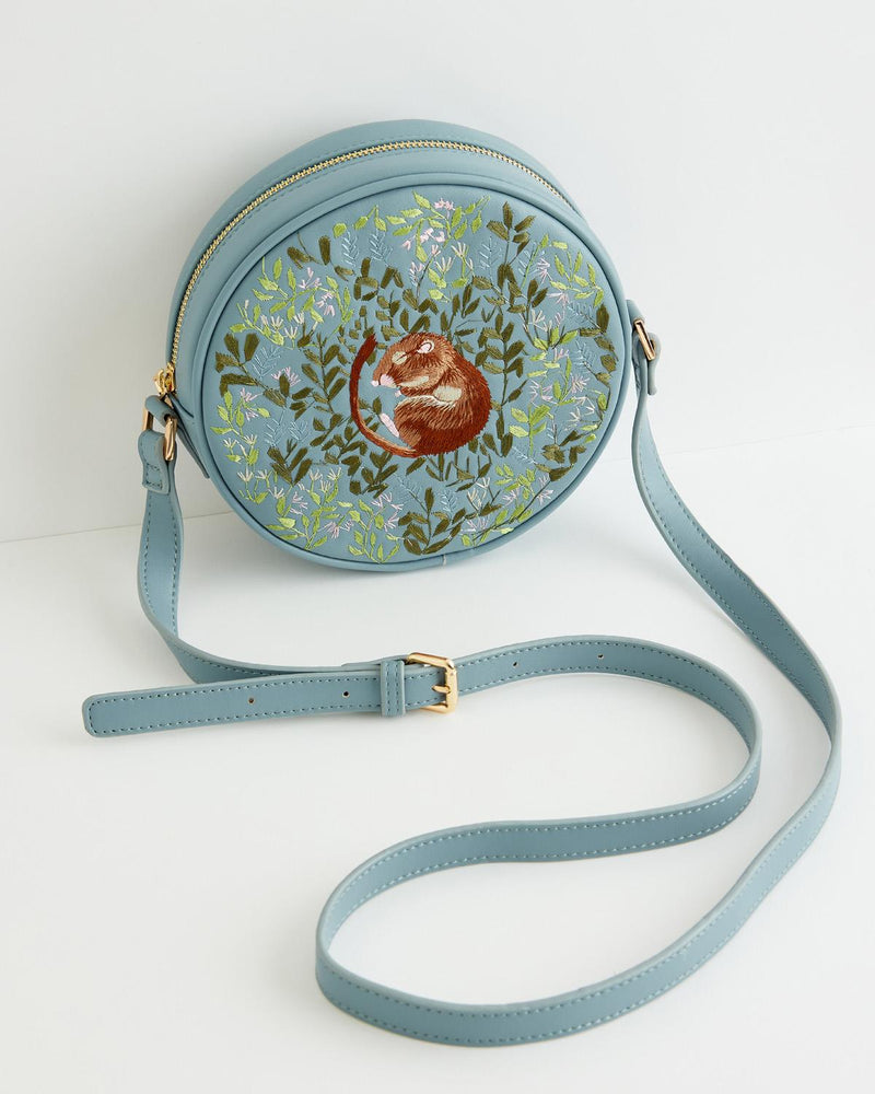 Chloe Circle Dormouse Blue Bag