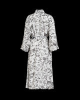 Tree of Life Monochrome Long Kimono