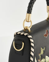 Cameo Apple Leather Saddle Bag
