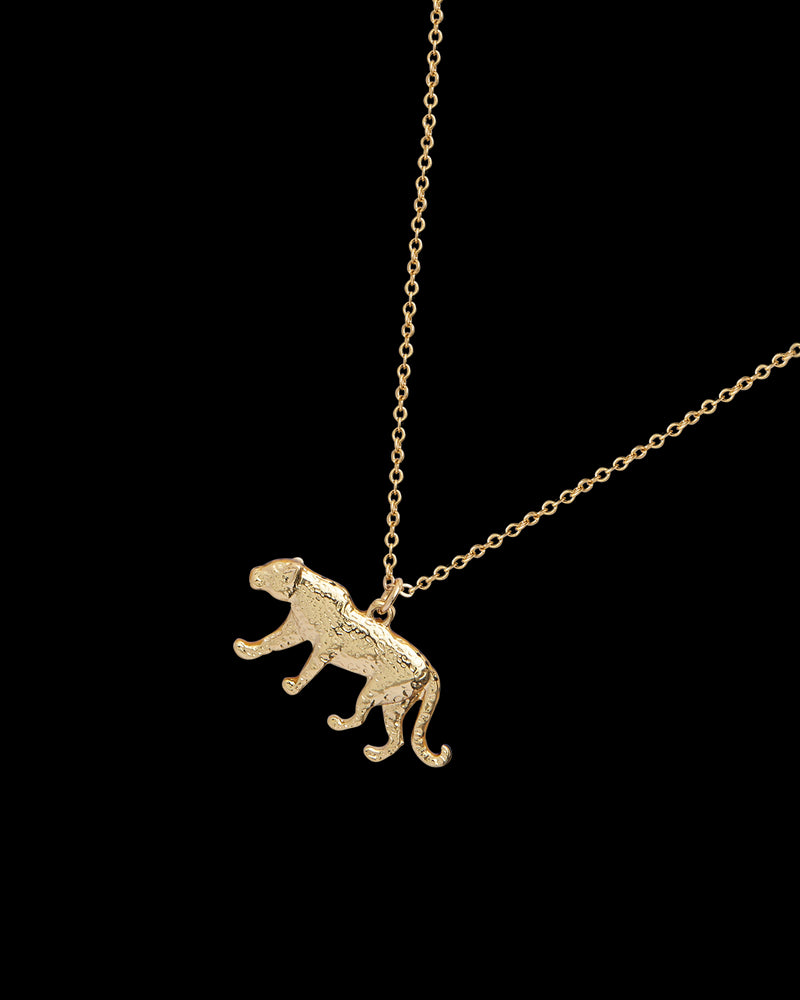 Leopard Pendant Necklace