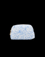 Bunny Blues Small Quilted Makeup Bag