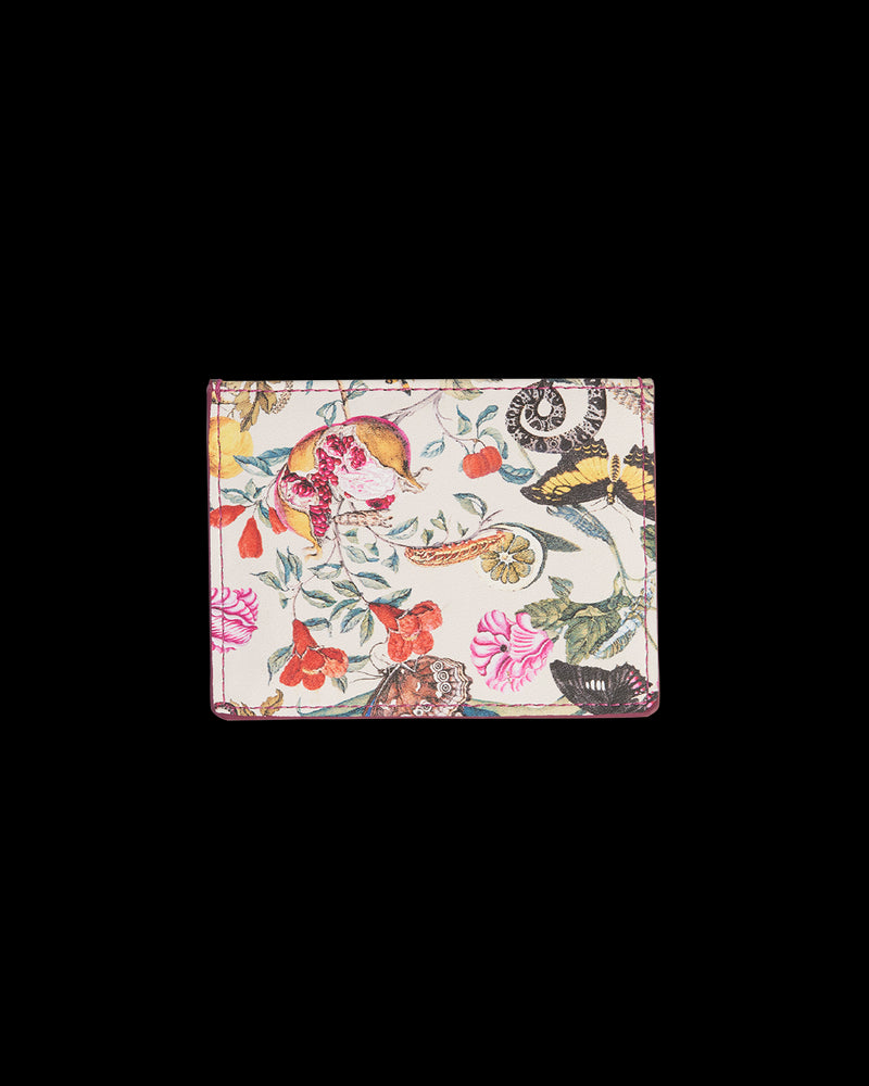 Floral Engravings Card Holder