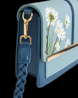 Morning Song Kingfisher Blue Rustic Bag