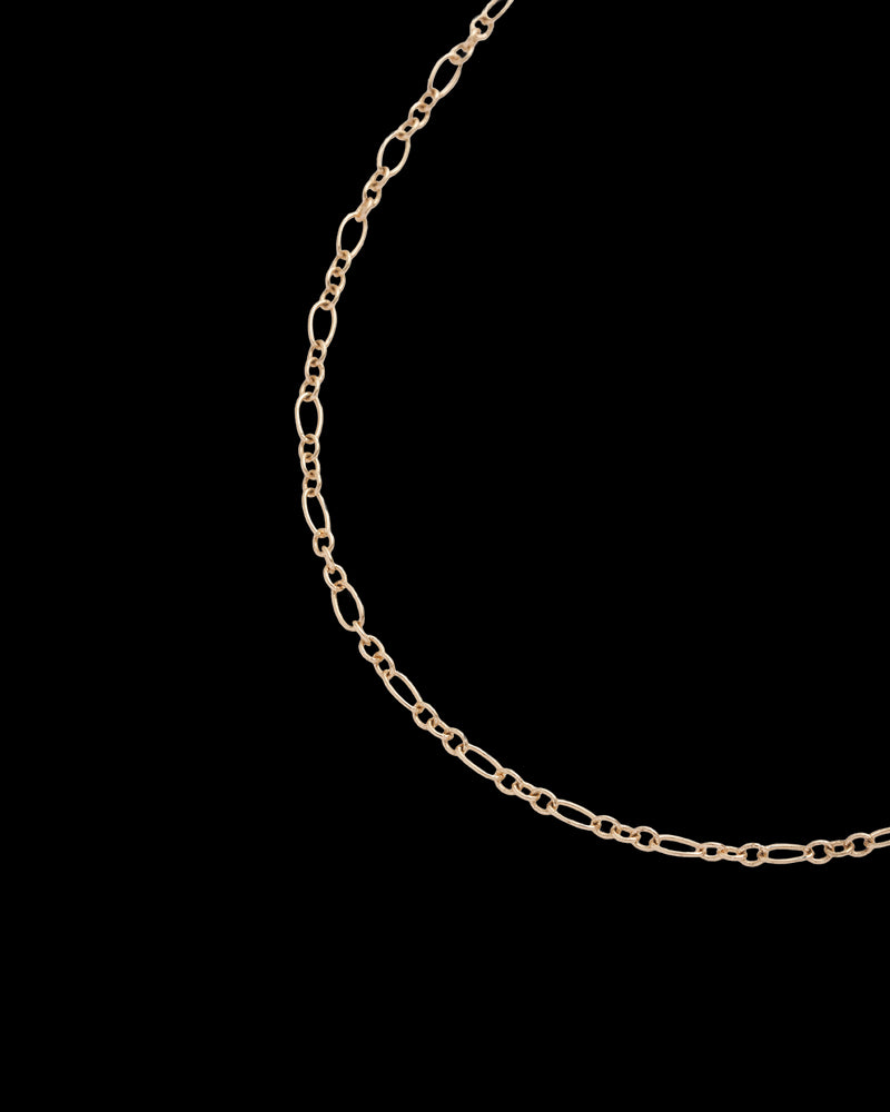 Oval Figaro Chain Necklace