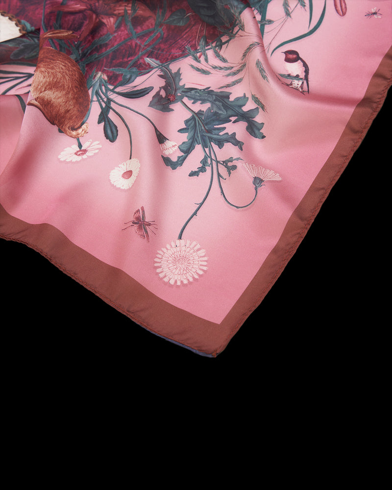 Bunny Narrative Square Scarf