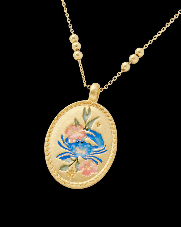 Cancer Zodiac Necklace