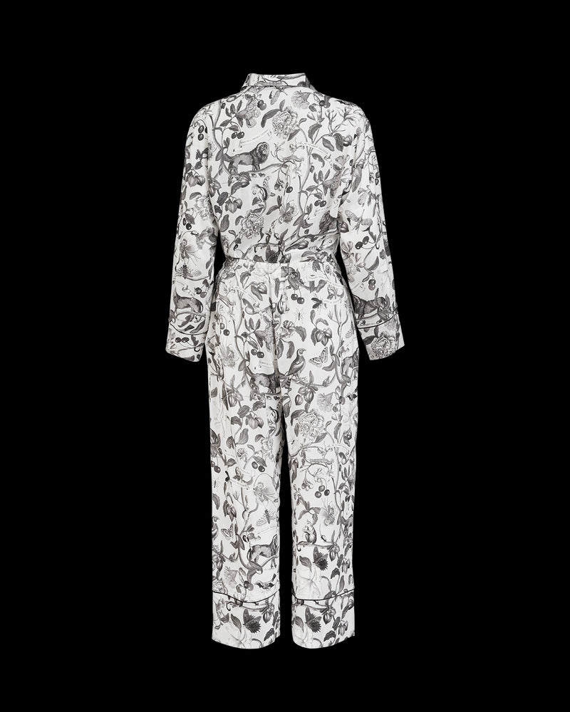 Tree of Life Monochrome - Long Pyjamas