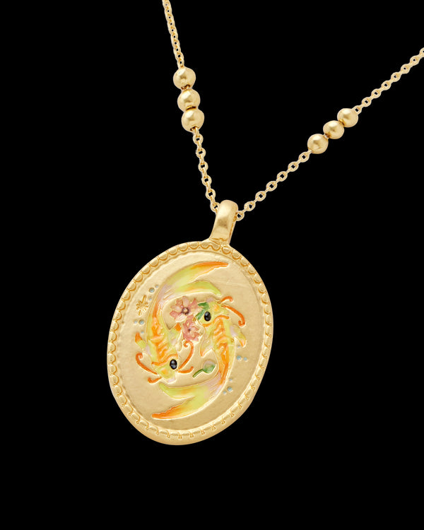 Pisces Zodiac Necklace