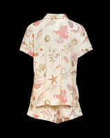 Whispering Sands Lotus Pink - Short Pyjamas