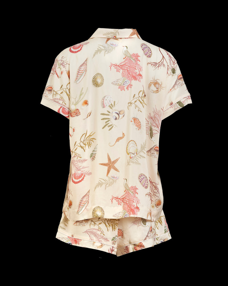 Whispering Sands Lotus Pink - Short Pyjamas