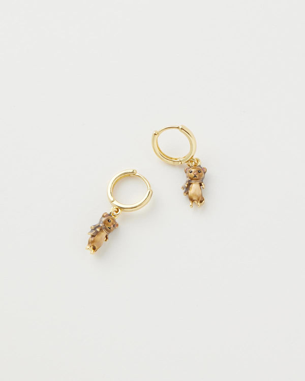 Enamel Ralph Mouse Earrings