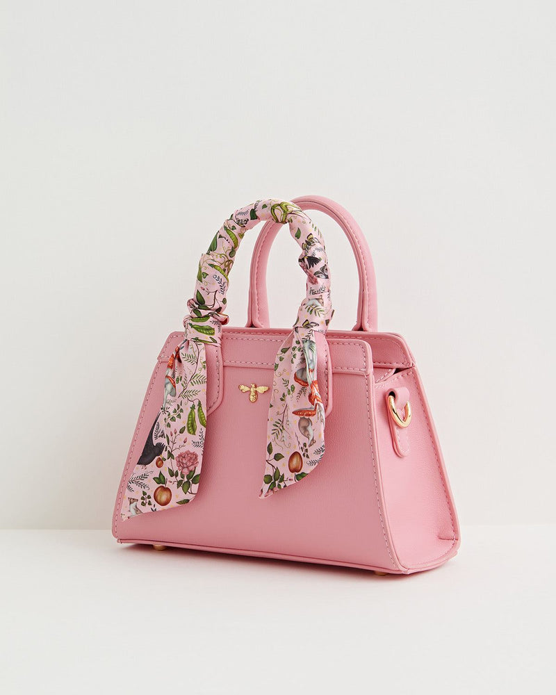 Catherine Rowe Into The Woods Mini Pink Tote