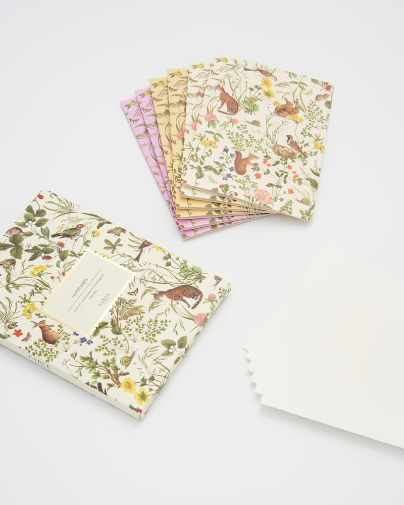 Meadow Creatures Note Cards - Pack Of 6
