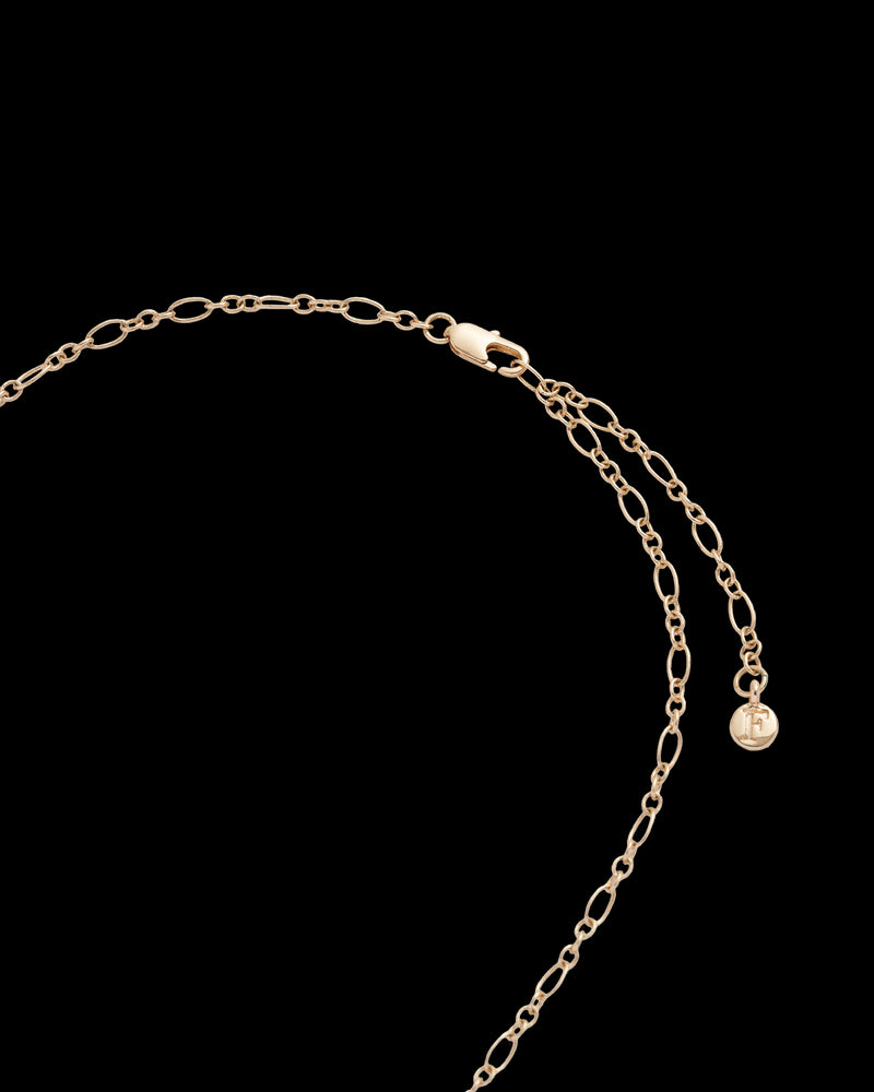 Oval Figaro Chain Necklace