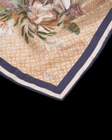 Wonderland Narrative Square Scarf