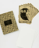Jessica Roux Tarot Tales Postcards Gold Metallic 6 Pack