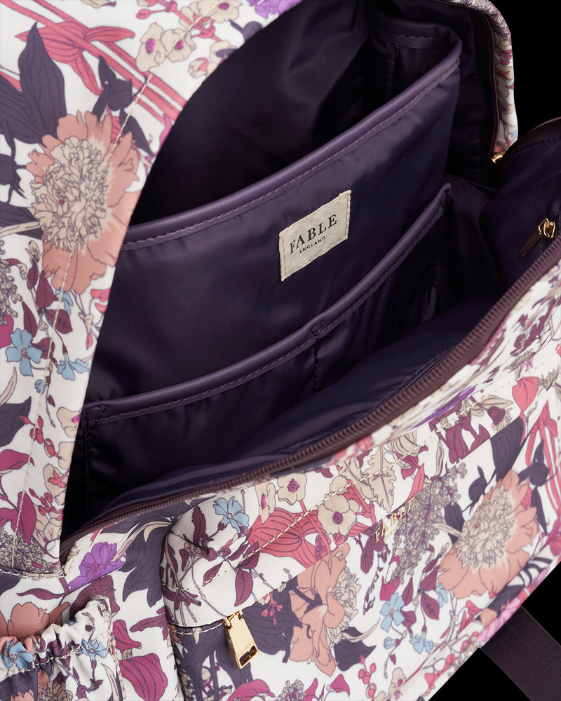 Deco Blooms Large Blackberry Backpack