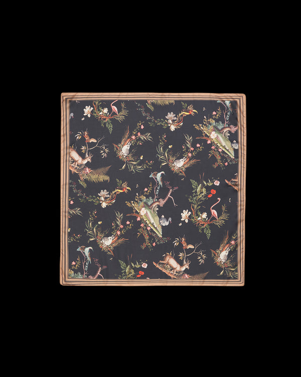 Wonderland Toile Square Scarf
