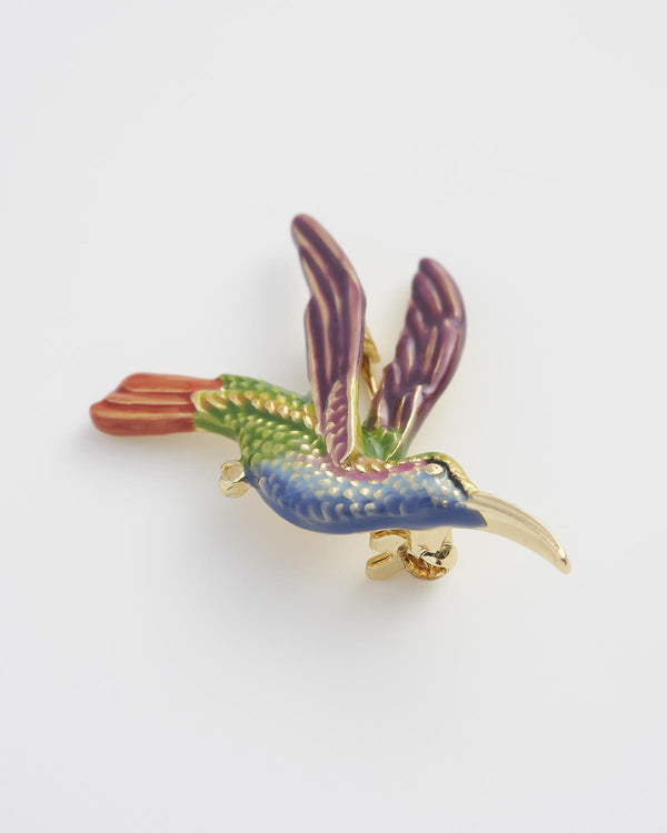 Hummingbird Brooch